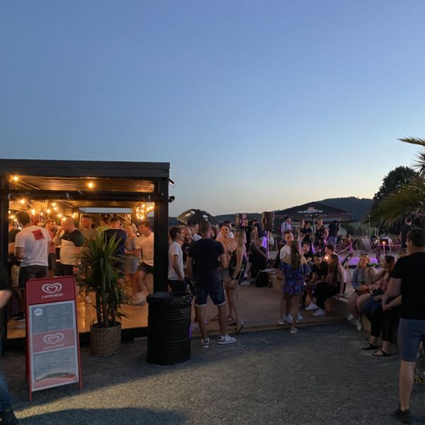 Beachbar bei Laola Korbach