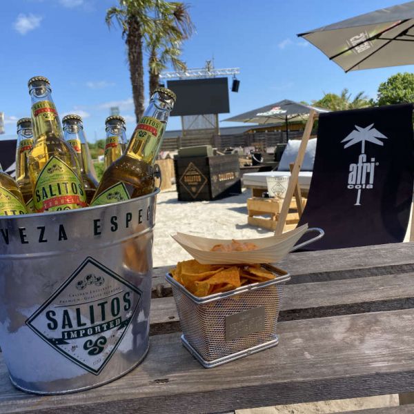 Beachbar bei Laola Korbach